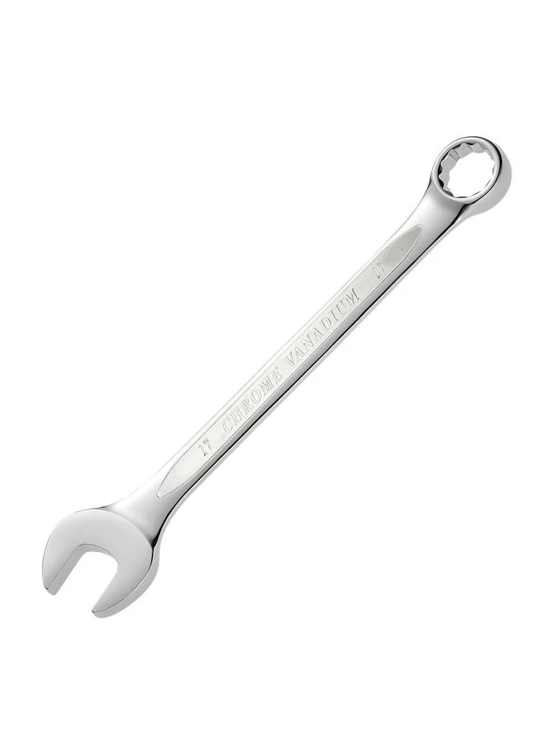 TOTAL 17 Size Double Side Spanner Combination Ring Open End Spanner Chrome Vanadium 1 Pcs TCSPA171 - Image 1