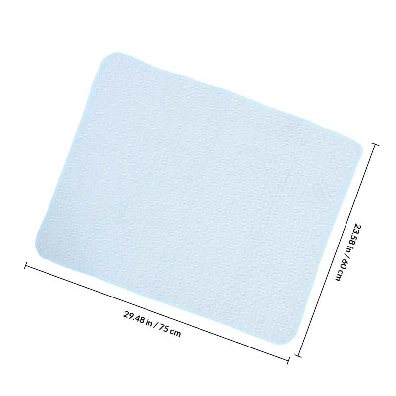 Pets Dog Cooling Mat Breathable Cooling Pad Washable Pet Cooling Mat Pet Bed - Image 2
