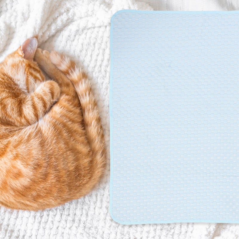 Pets Dog Cooling Mat Breathable Cooling Pad Washable Pet Cooling Mat Pet Bed - Image 3
