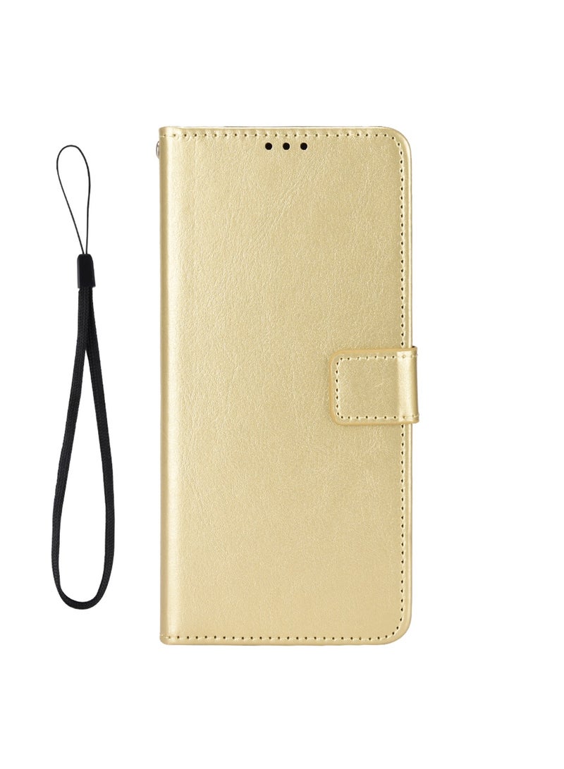 Honor X6A 4G Case Cover Soft Quality Leather Flip Folio Wallet with Card Slots Holder Stand Back Cover Drop-Proof Shock-Proof Protective Cell Phone Back Accessories Protection  - Image 1
