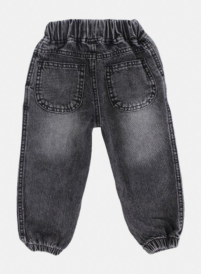 كوكا ملابس أطفال جينز للأولاد – طباعة "Smiley Boys" - Image 2