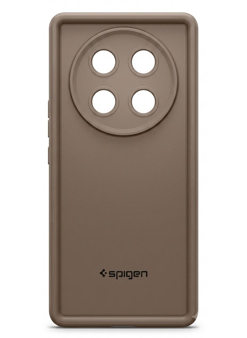 Honor X9c Spigen Silicone Case Cover With Camera Protection - Brown