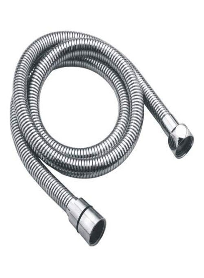 INDOROX Salonica ABS 5-Function Hand Shower with 1.5 Meter Flexible Tube and Wall Hook, Chrome Finishing - Image 2