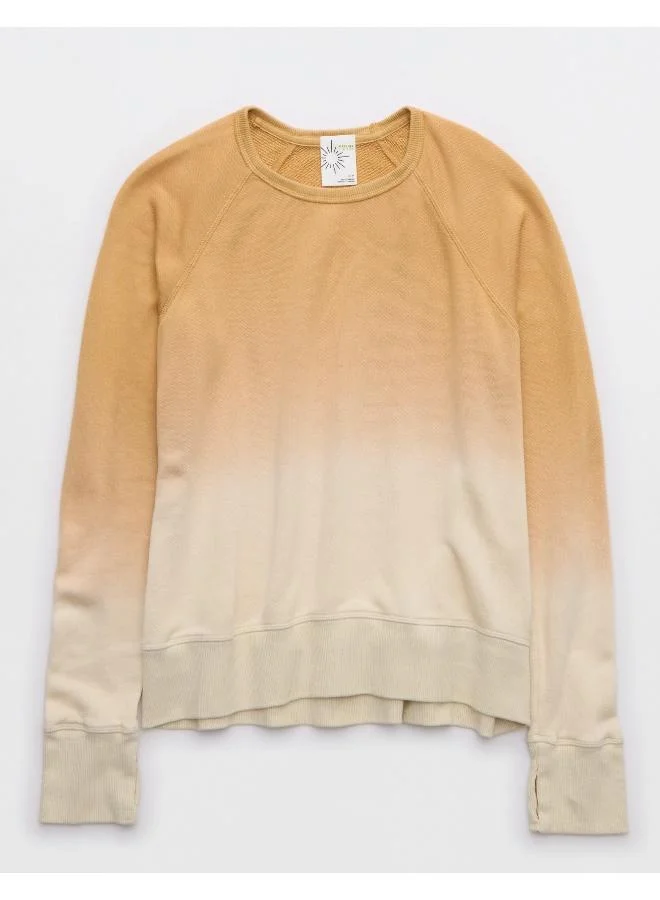 Aerie OFFLINE By Aerie Free Spirit Terry Crewneck Sweatshirt