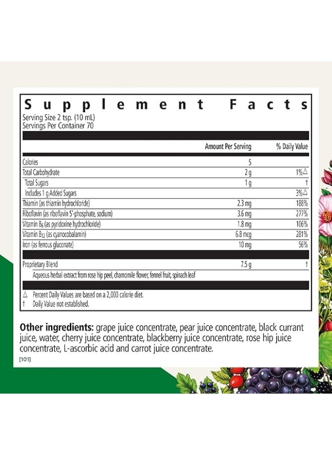 Sls Floravital Iron And Herbal 250 Ml #