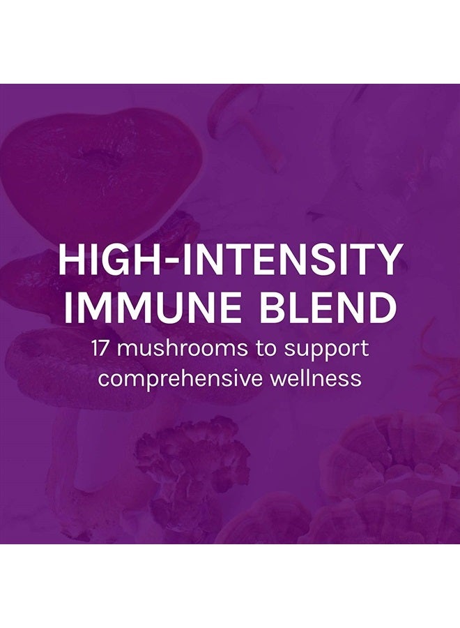 Host Defense , MyCommunity Capsules, Advanced Immune Support, Mushroom Supplement with Lion's Mane and Reishi, Unflavored, 60 - Image 3