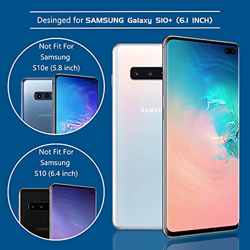 LYWHL [2 Pack] for Samsung Galaxy S10 Plus Privacy Screen Protector, Anti-Spy Private Flexible TPU Film for Samsung Galaxy S10+ [Support Fingerprint ID] Easy Install Accessories Phone Case Friendly - Image 4
