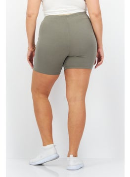 BB Dakota by Steve Madden Women Stripe Pull On Basic Shorts, Dark Grey  - Image 3