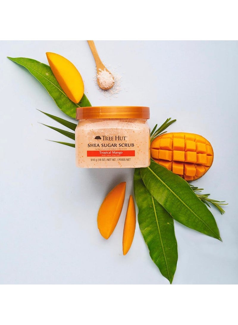 Tree Hut Shea Sugar Scrub, Tropical Mango, 18 Ounce by Tree Hut - Image 5