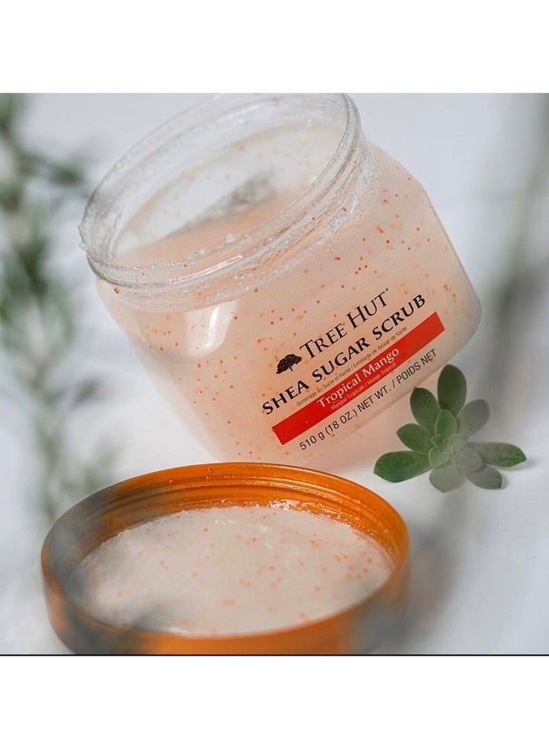 Tree Hut Shea Sugar Scrub, Tropical Mango, 18 Ounce by Tree Hut - Image 4