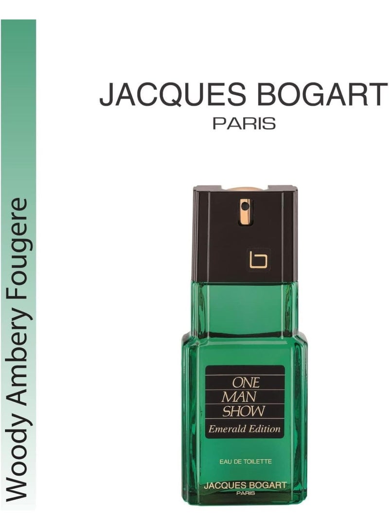 جاك بوغارت عطر للرجال ون مان شو او دي تواليت اصدار اميرالد من جيه بوجارت 100 مل - Image 3