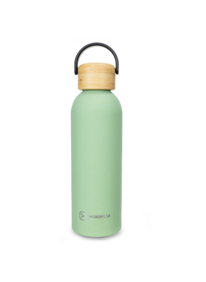 Hydrobrew 18" Backpack & Double Wall Stainless Steel Water Bottle 500ml – Olive Green - Image 3