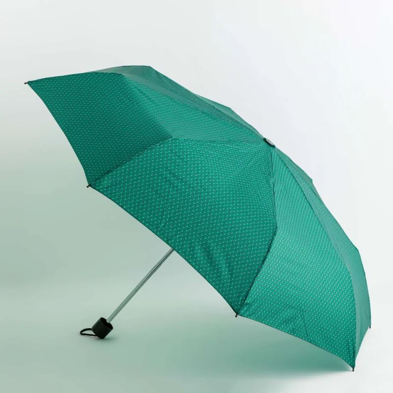 CARPISA Women's Umbrella Ombrelli Continuativ Pine Green/Multicolour - SINGLE SIZE-CAR