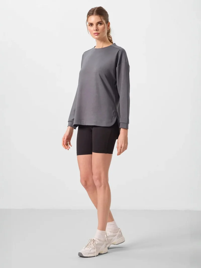 تومي لايف TOMMY Long-sleeve Jersey Tunic Top