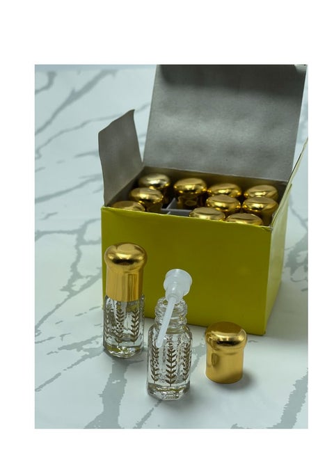 Empty essential oil fillings, half a tola, 6 ml
