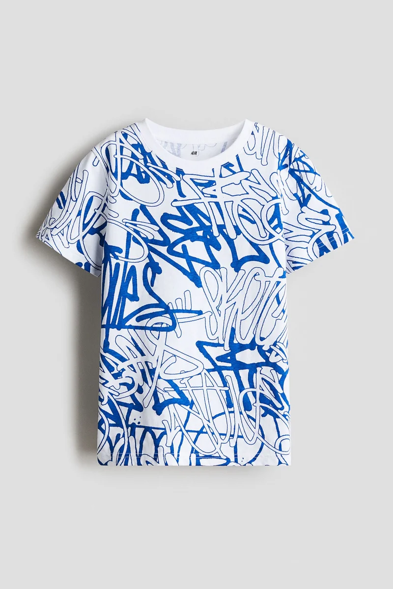 H&M Printed cotton T-shirt