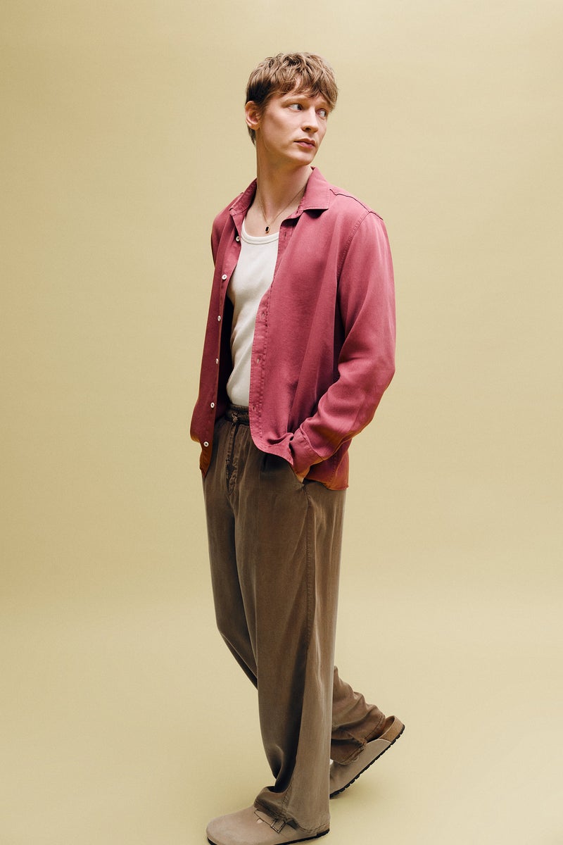 DeFacto Brown Man Premium Barrel Fit Trousers Casual - Image 2