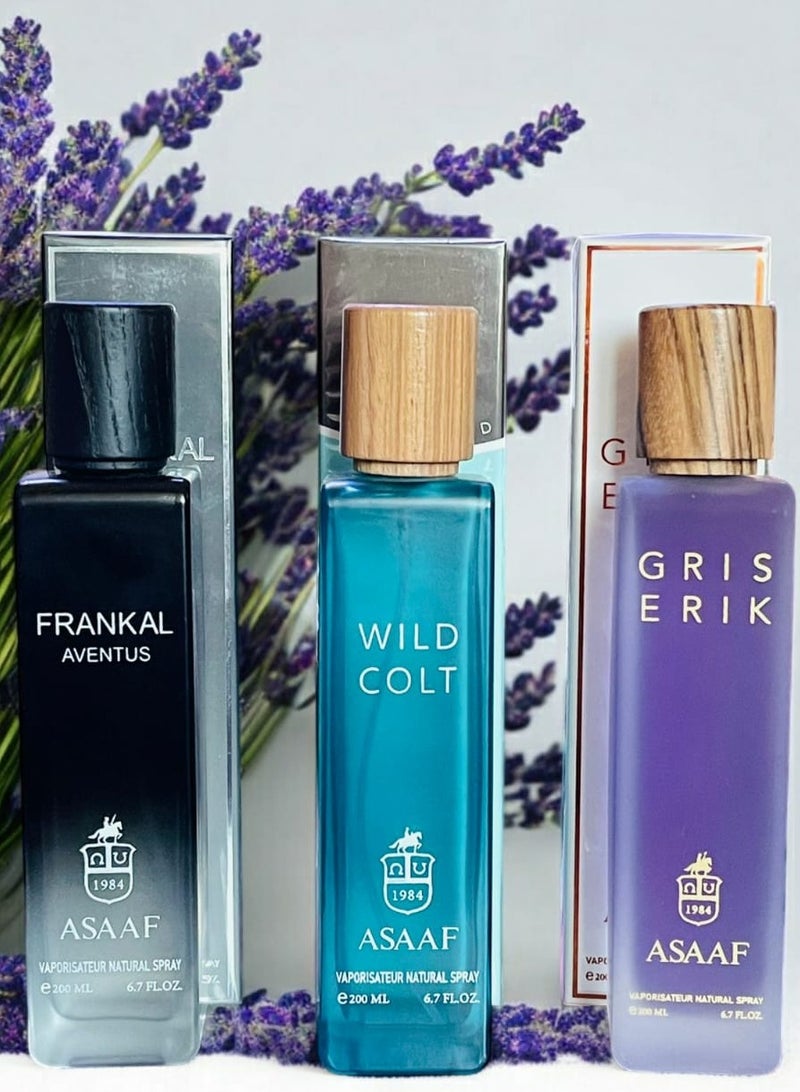 Asaaf Eau de Parfum Set 200ml - Image 3