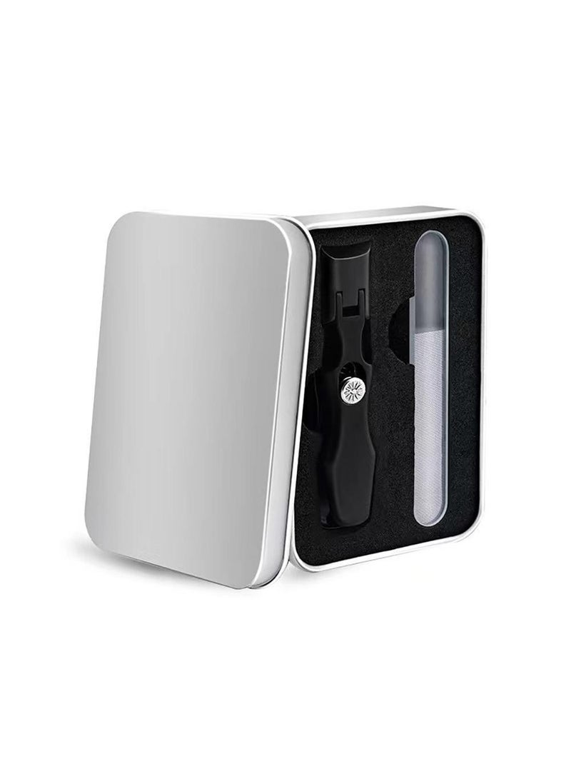 Sweet seven Professional Nail Clippers for Thick Nails - Wide Jaw Opening, Heavy Duty Stainless Steel - Ideal for Men, Seniors, and Women - Black Birthday or Holiday Gift  - Image 5