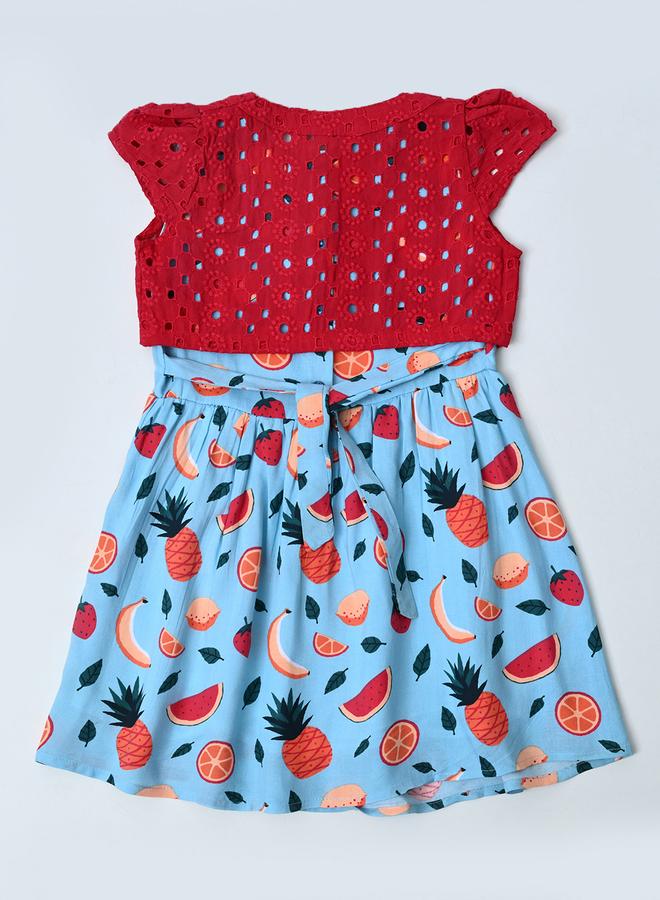 بيلا مودا فستان بطبعة فواكه - Image 2