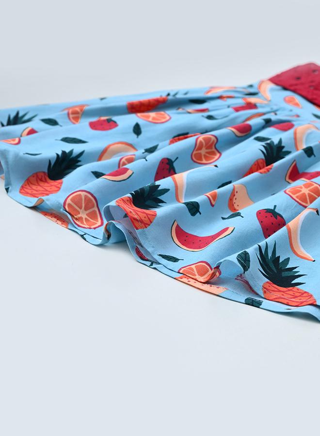 بيلا مودا فستان بطبعة فواكه - Image 4