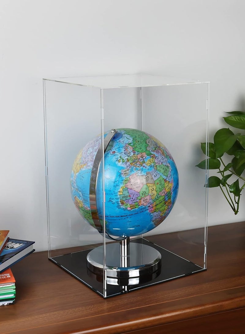 TPGP Display Case for Collectibles Assemble Clear Acrylic Box Alternative Glass Case for Display Action Figures Home Storage & Organizing Toys (9.8x9.8x15.7inch;25x25x40cm) - Image 5