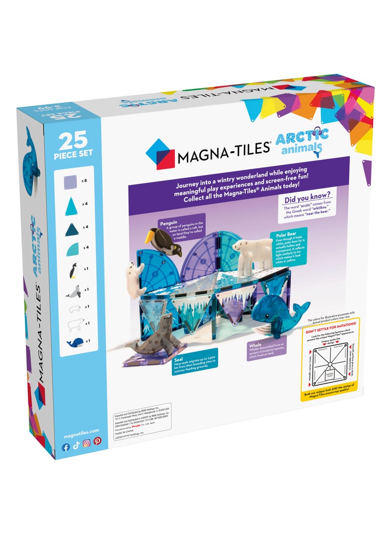 MAGNA-TILES Arctic Animals 25 Piece Set - Image 2