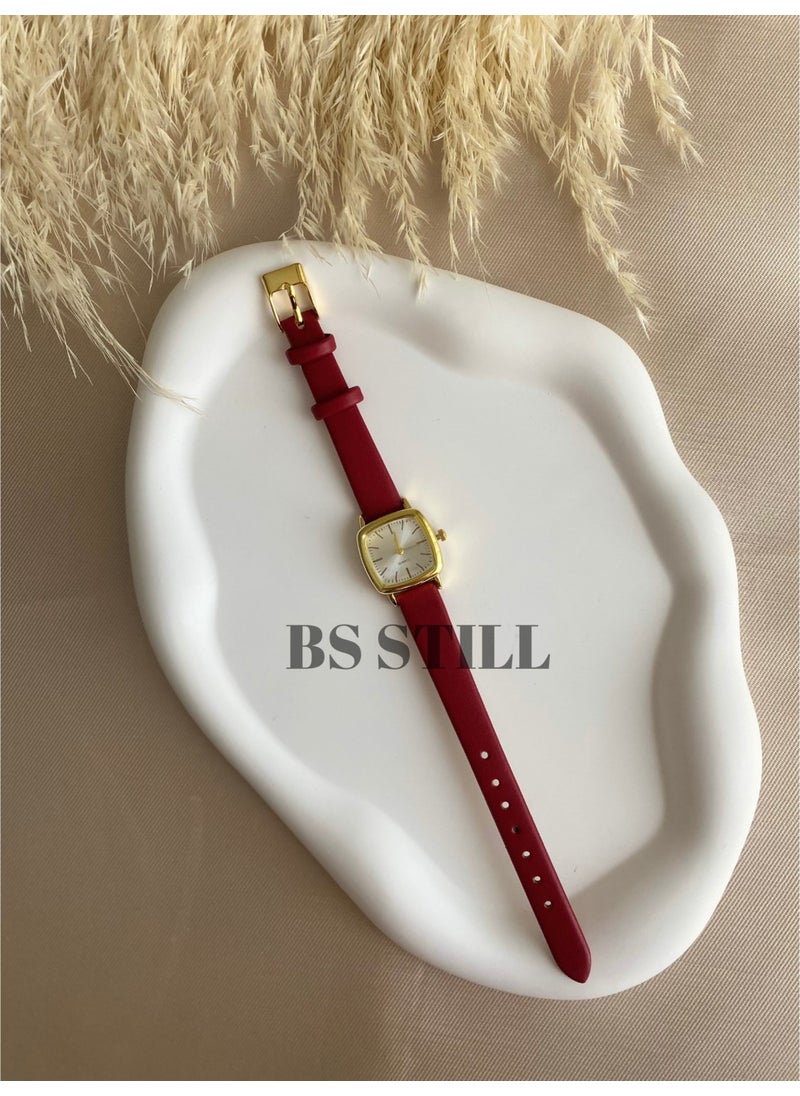 QUARTZ Minimal Women's Wristwatch Retro 