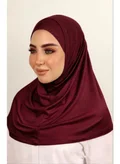 البنت الشرقية أحمر عنابي