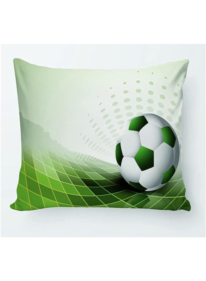 Home Football Player Scores Goal Pillow