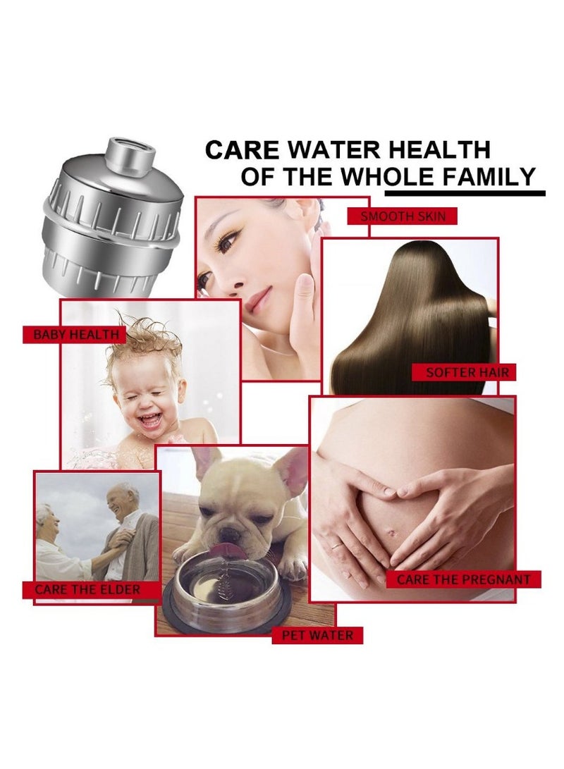Shower filter set water purification set shower water purifier shower purifier shower filter - Image 2