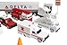 Daron Delta Airport 25Piece DieCast Metal and Plastic Airplanes Vehicles and Accessories Playset Toy and Collectible for Ages 3 - Image 4