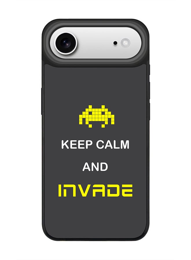 Stylizedd iPhone Air Case, [Compatible with MagSafe] Slim Magnetic cover Phone Case iPhone Air -Keep Calm And Invade - Image 1