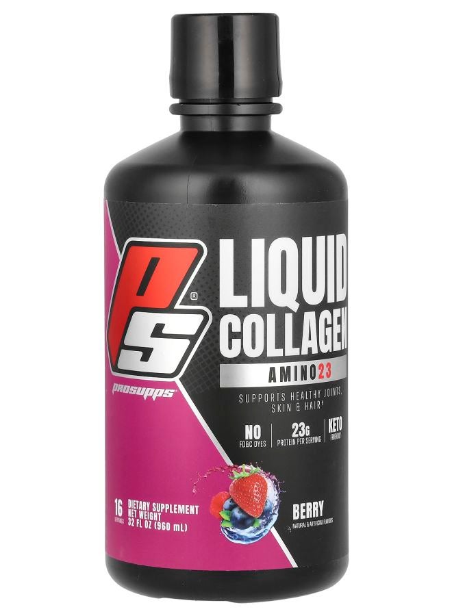 ProSupps Amino 23 Liquid Collagen Berry 32 fl oz (960 ml)