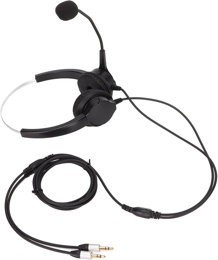Noise Cancelling Call Center Headset with Flexible Microphone and Comfortable Ear Cushions - Image 4