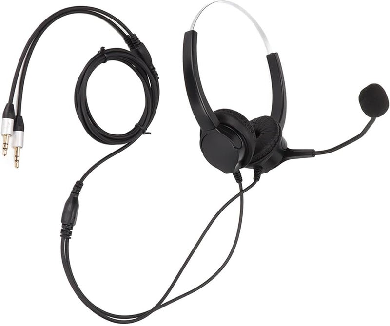 Noise Cancelling Call Center Headset with Flexible Microphone and Comfortable Ear Cushions - Image 5