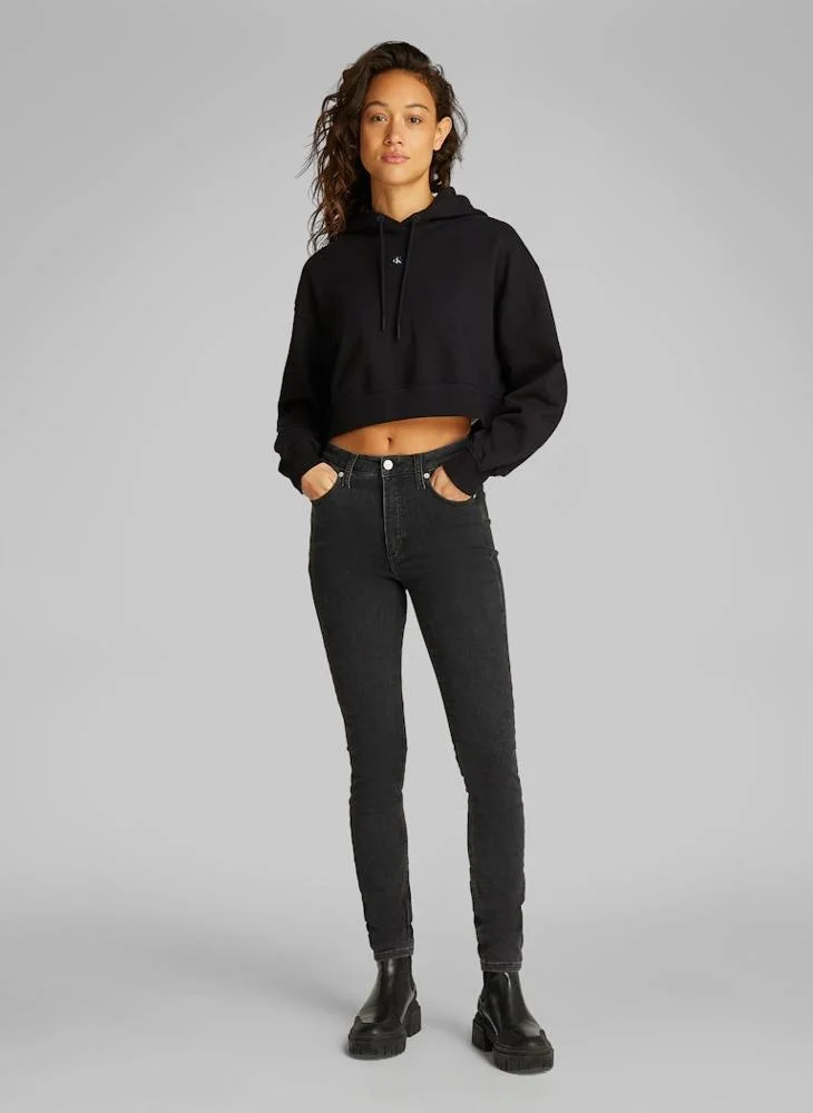 Calvin Klein Jeans Logo Pullover Hoodie