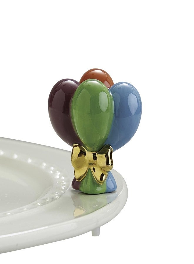 nf nora fleming Nora Fleming Hand-Painted Mini: up up and Away (Balloons) A277 - Image 1