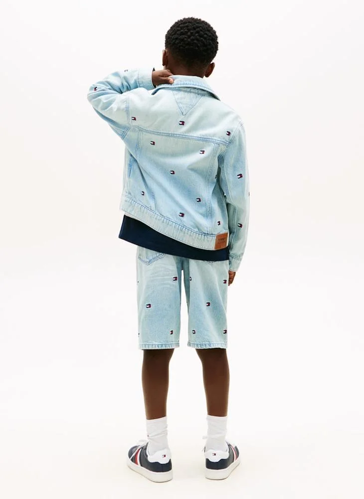TOMMY HILFIGER Kids Oversized Denim Jacket