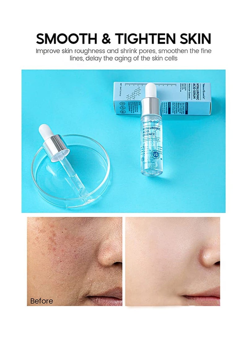 فايبرنت جلامور سيروم حمض الهيالورونيك رباعي الأبعاد، خلاصة حمض الهيالورونيك، 15 مل، سيروم مرطب للبشرة الباهتة والتالفة، يقلل التجاعيد والبقع الداكنة والخطوط الدقيقة - Image 3