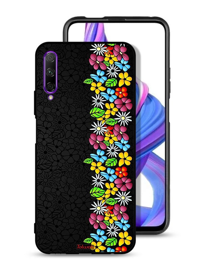 Tolwak Honor 9X Pro Protective Case Cover Flowers Line - Image 1