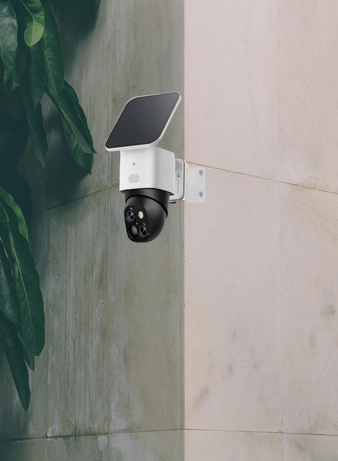 OYOCAM Metal Exterior Outside Wall Corner Mount for Security Camera, Metal Corner Mount Compatible with Eufy SoloCam S340/S330/E30 Surveillance Camera System for Outdoor and Indoor, White - Image 3
