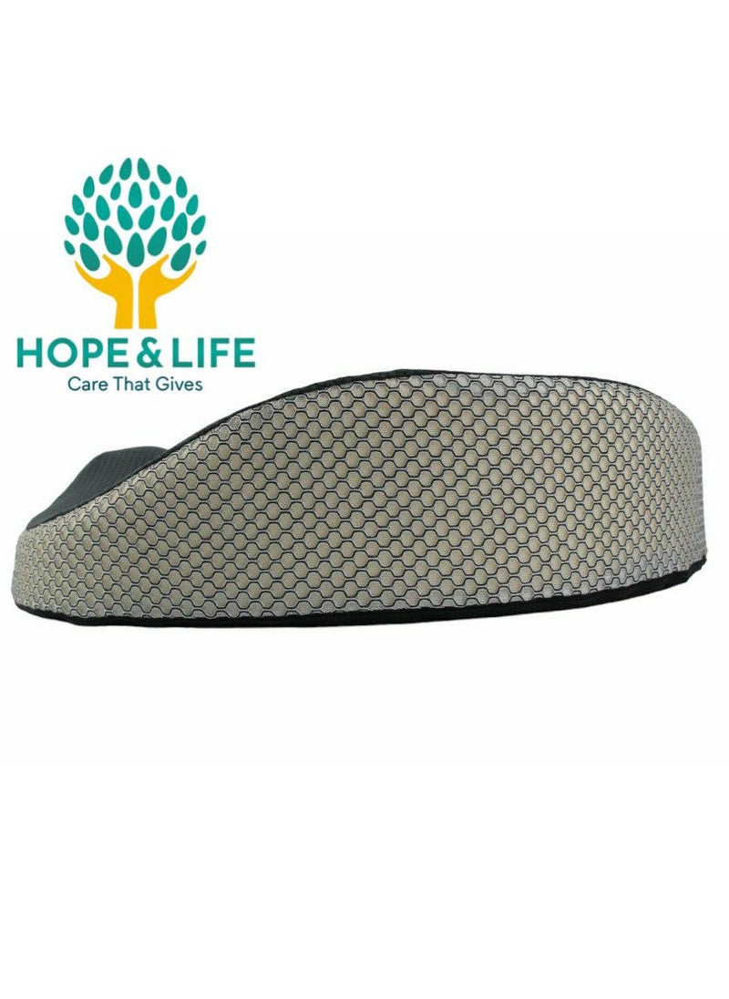 Hope And Life - Medical Memory Foam Seat Cushion for Coccyx and Hemorrhoid Pain Relief, Easy to Carry, Anti-Slip, and Rebound to Original Shape - Image 1