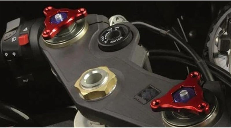 QASULER CNC Aluminum Suspension Fork Preload Adjusters for Suzuki GSX-S1000 - Image 3