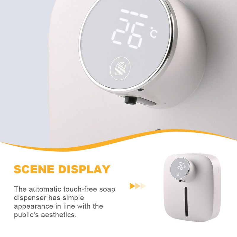 Rechargeable Wall-mounted Foaming Dispenser -free Foaming Dispenser - Image 4