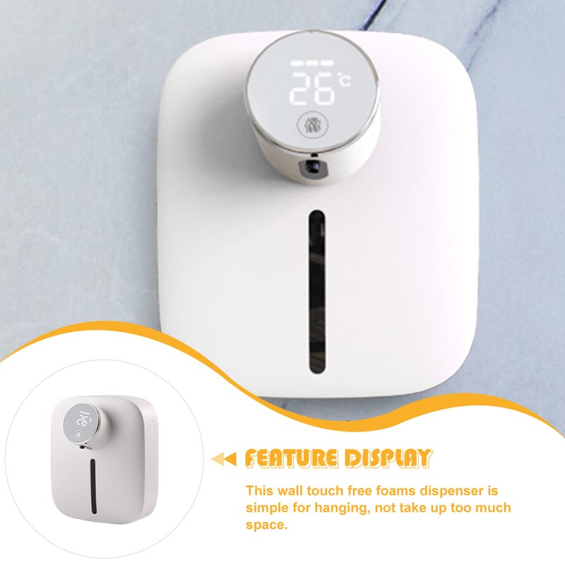 Rechargeable Wall-mounted Foaming Dispenser -free Foaming Dispenser - Image 5