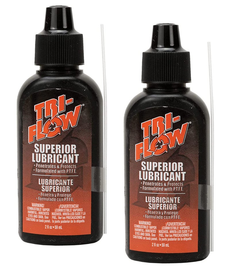 Tri-Flow, 2 OZ Squeeze Bottle, Lubricant with Teflon - 2 Pack - Image 1