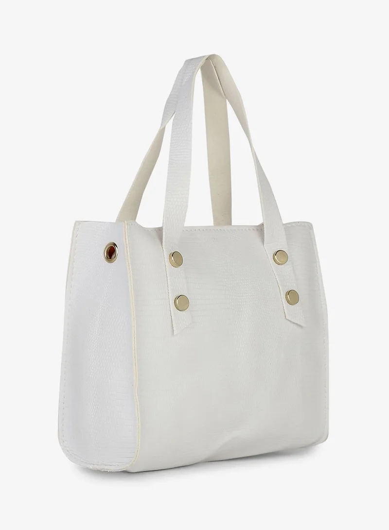 Naomi White Handbag