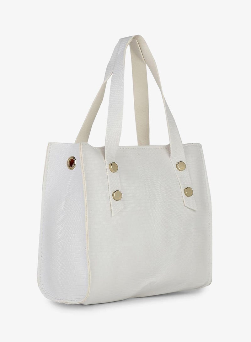 Haute Sauce Naomi White Handbag - Image 1