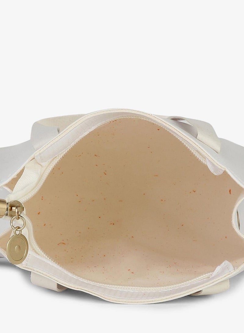 Haute Sauce Naomi White Handbag - Image 3